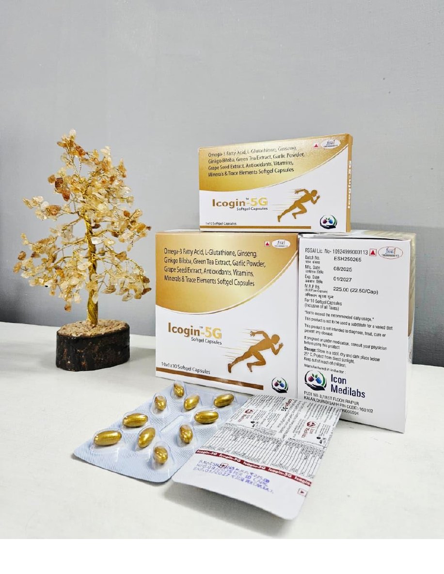 Icogin 5g Softgel Capsule