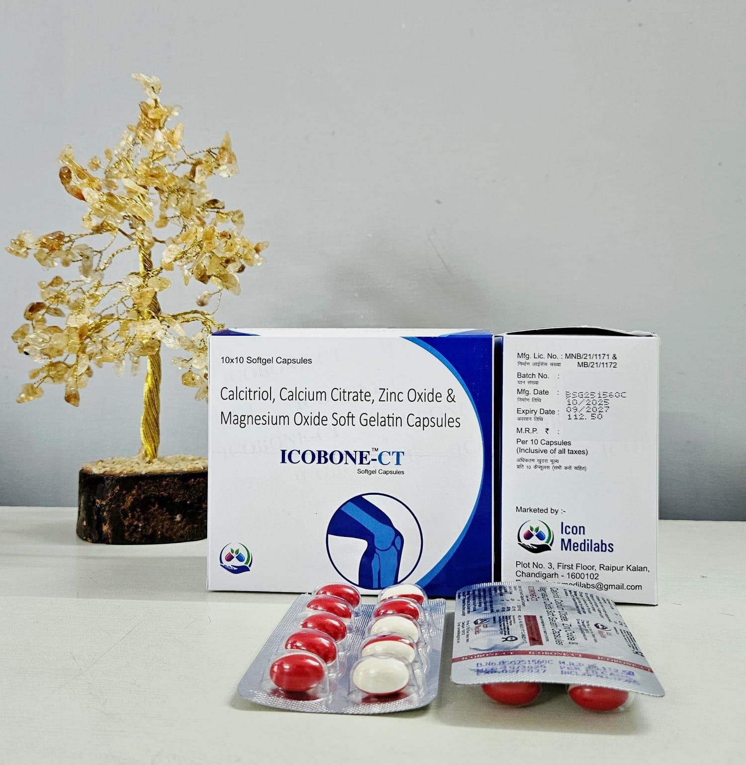 Icobone-CT Softgel Capsule